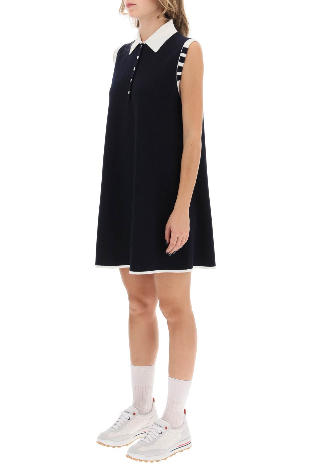 Knitted Mini Dress - Thom Browne - Women