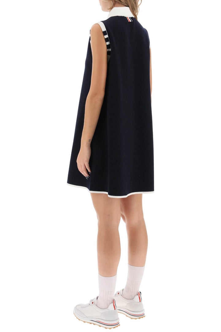 Knitted Mini Dress - Thom Browne - Women