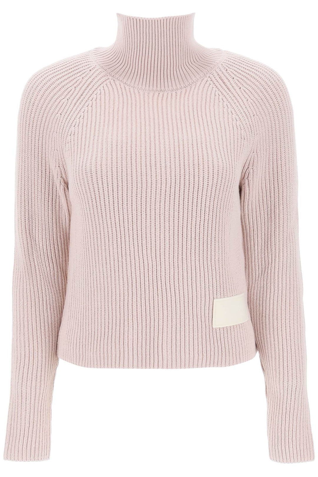 English Rib Funnel Neck Sweater - Ami Paris - Women