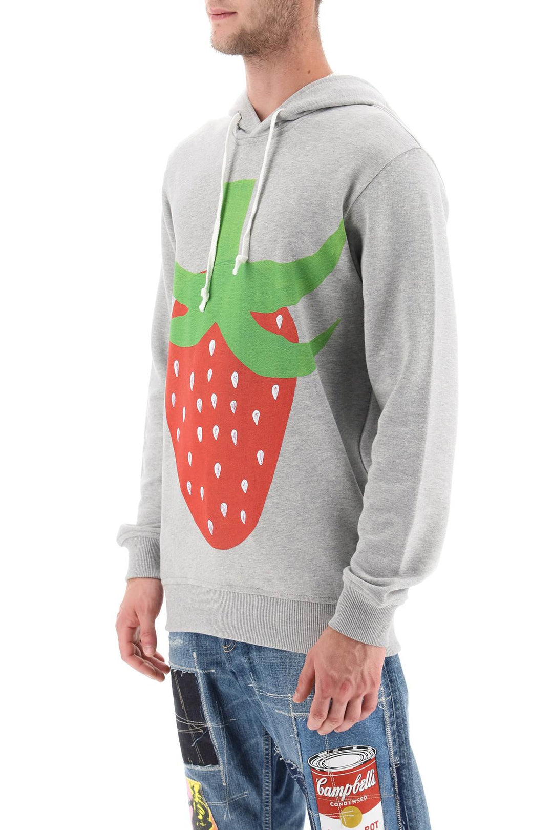 Strawberry Printed Hoodie - Comme Des Garçons Shirt - Men