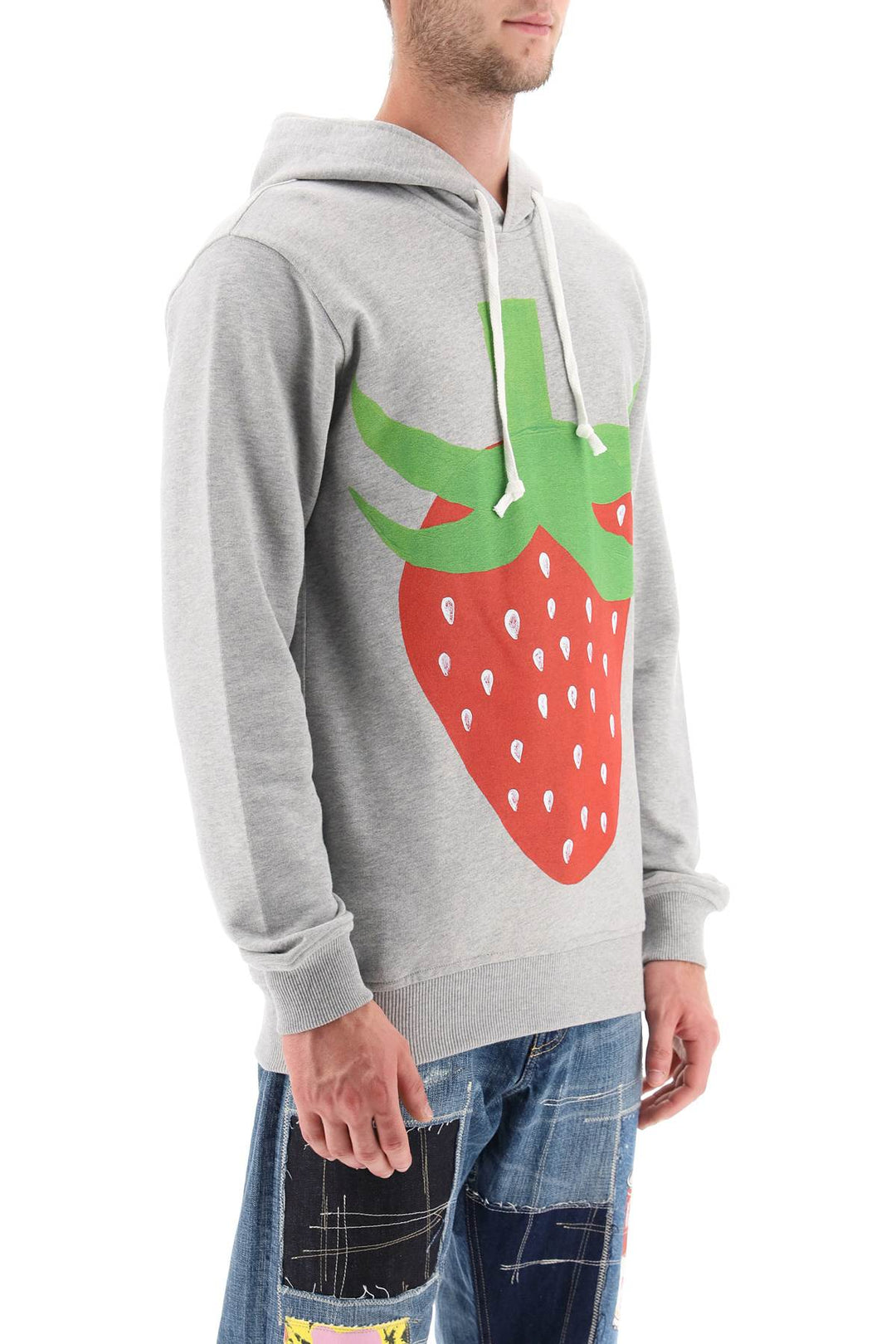 Strawberry Printed Hoodie - Comme Des Garçons Shirt - Men