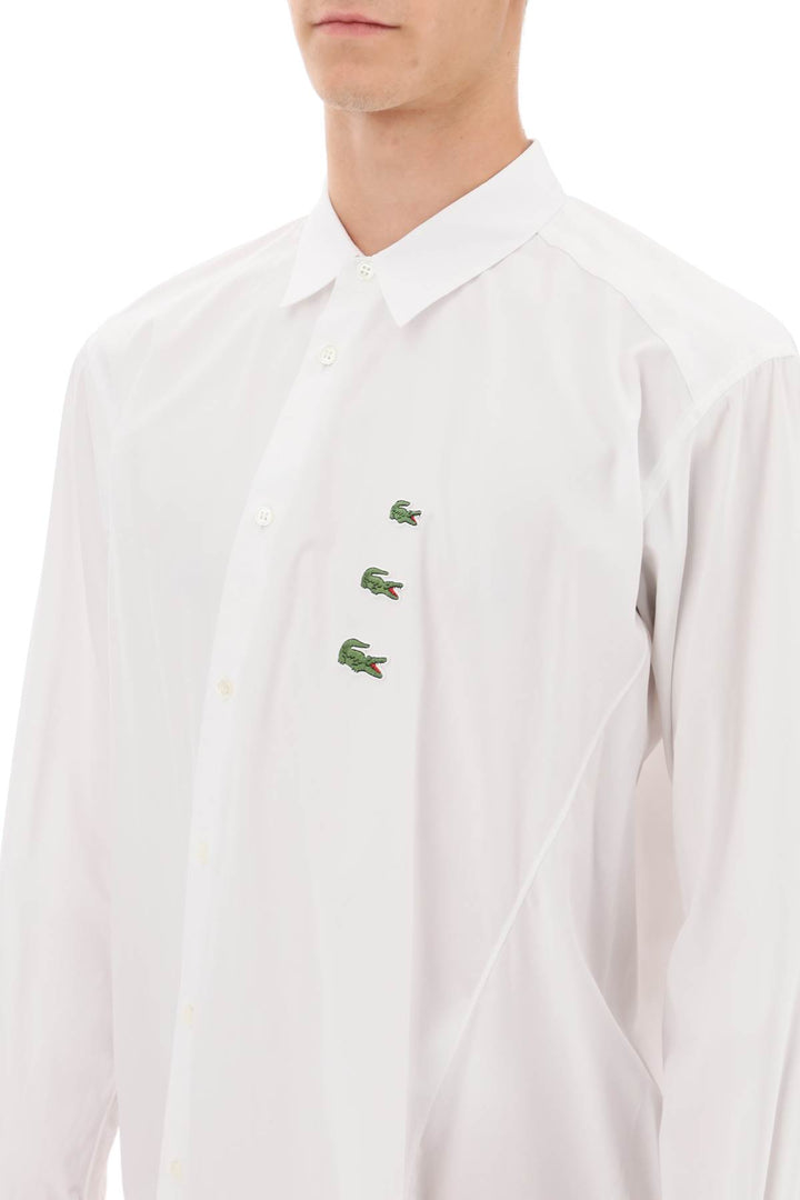 X Lacoste Bias Cut Shirt - Comme Des Garçons Shirt - Men