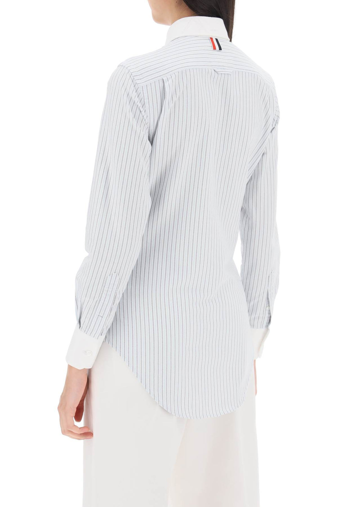 Striped Oxford Shirt - Thom Browne - Women