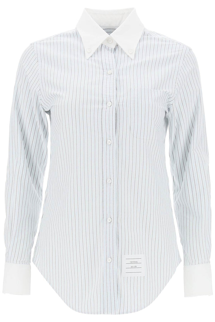 Striped Oxford Shirt - Thom Browne - Women