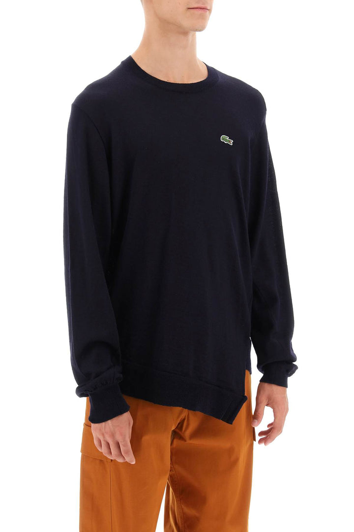 X Lacoste Bias Cut Sweater - Comme Des Garçons Shirt - Men