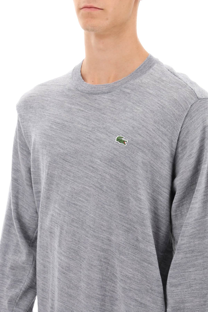 X Lacoste Bias Cut Sweater - Comme Des Garçons Shirt - Men