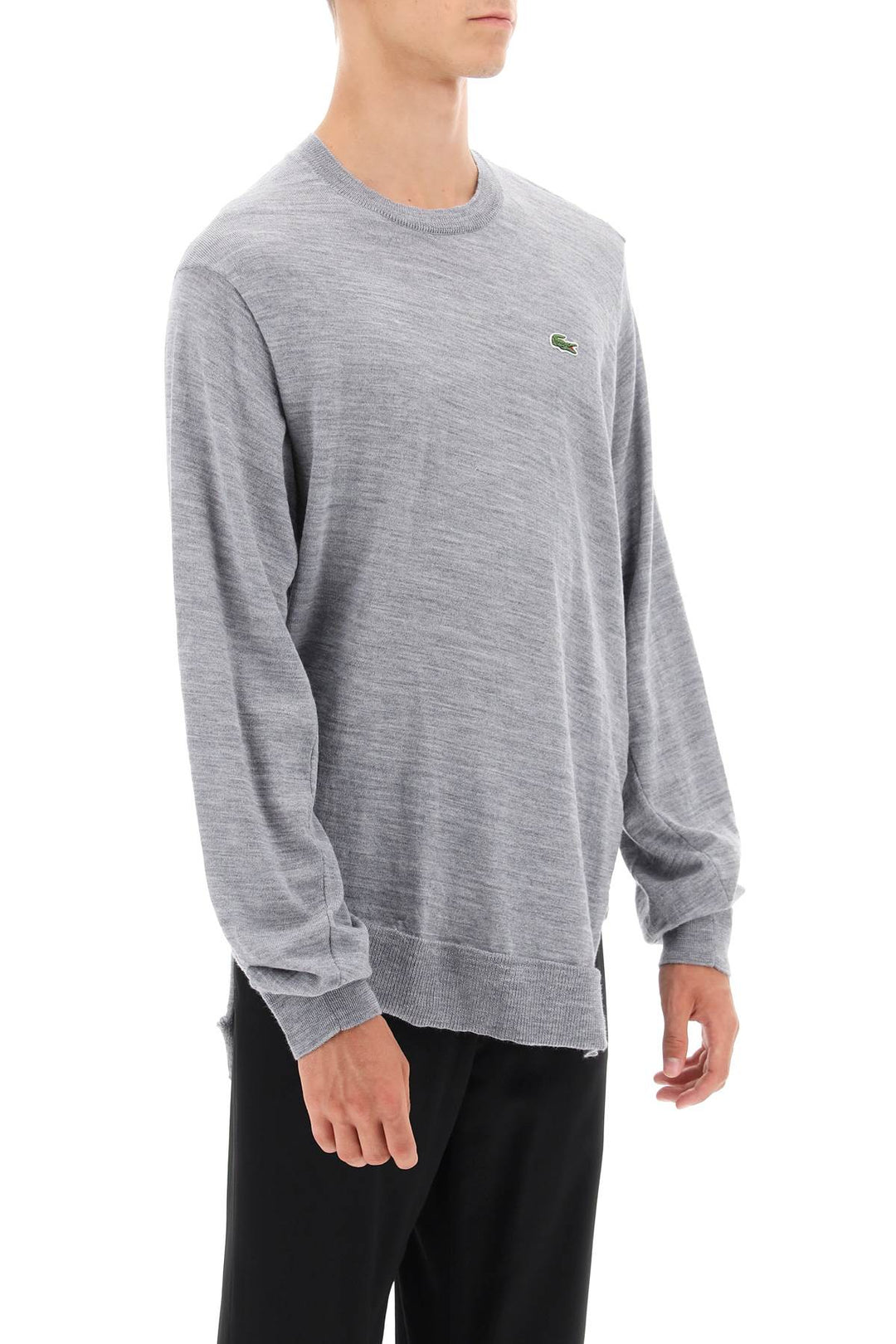 X Lacoste Bias Cut Sweater - Comme Des Garçons Shirt - Men