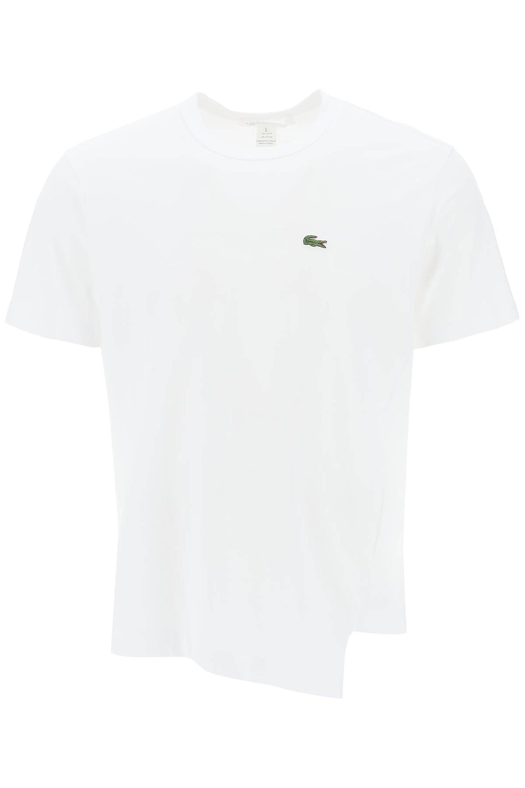 X Lacoste Asymmetrical T Shirt - Comme Des Garçons Shirt - Men