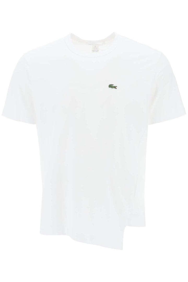 X Lacoste Asymmetrical T Shirt - Comme Des Garçons Shirt - Men