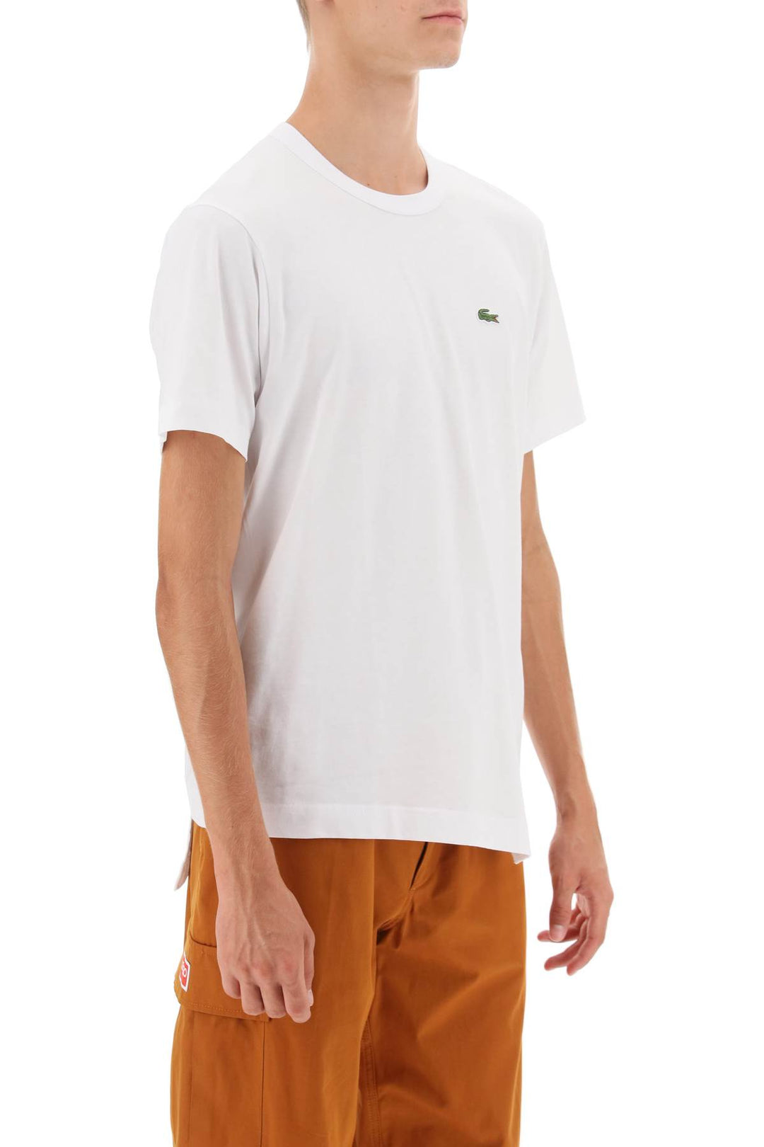 X Lacoste Asymmetrical T Shirt - Comme Des Garçons Shirt - Men