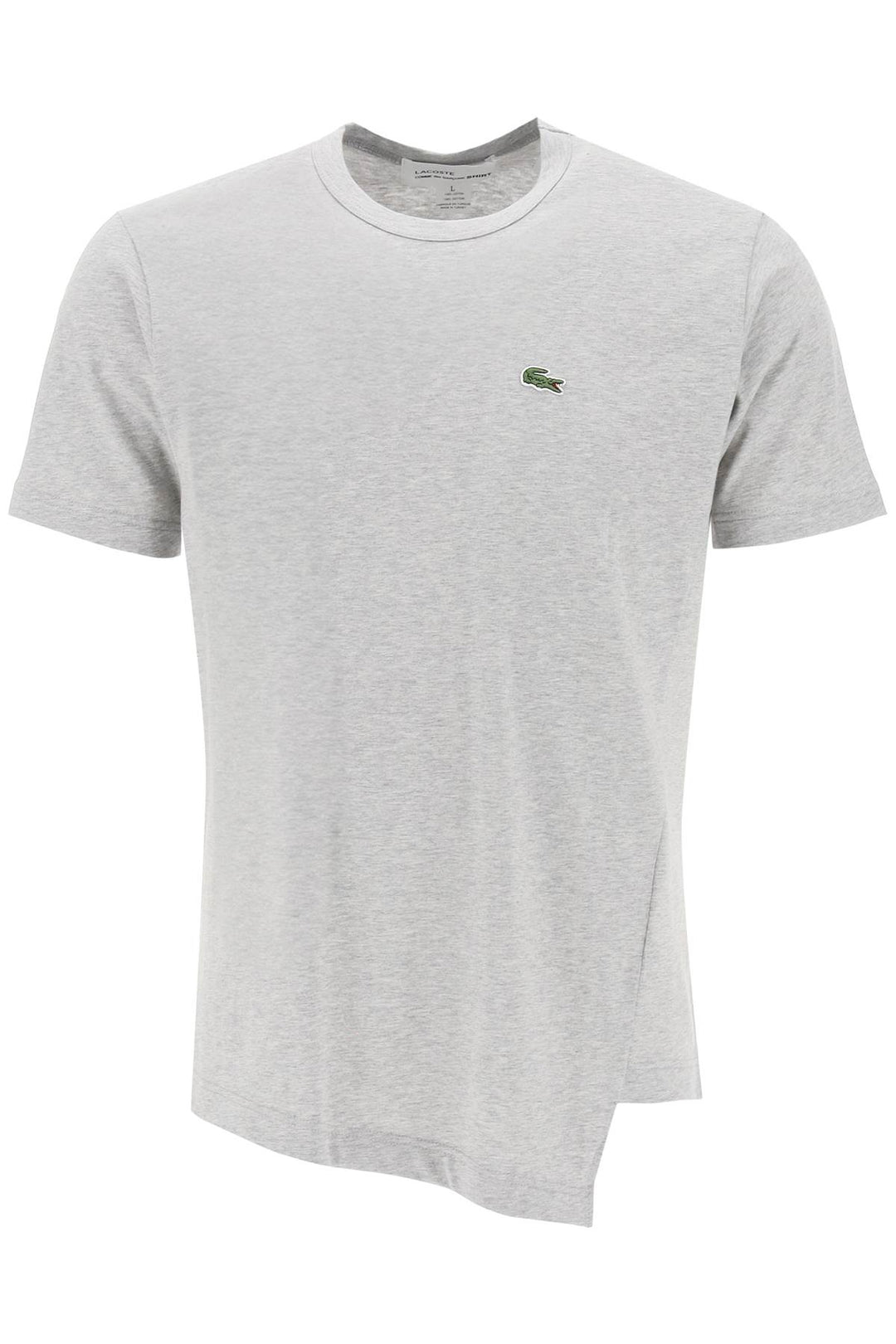 X Lacoste Asymmetrical T Shirt - Comme Des Garçons Shirt - Men