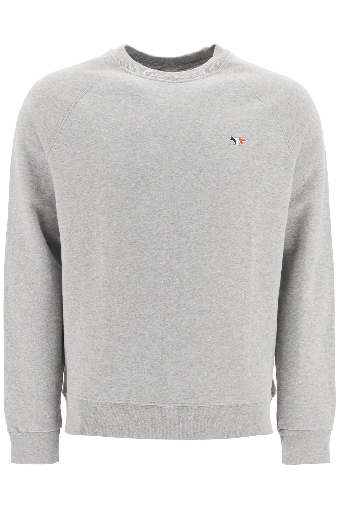 Tricolor Fox Patch Sweatshirt - Maison Kitsune - Men