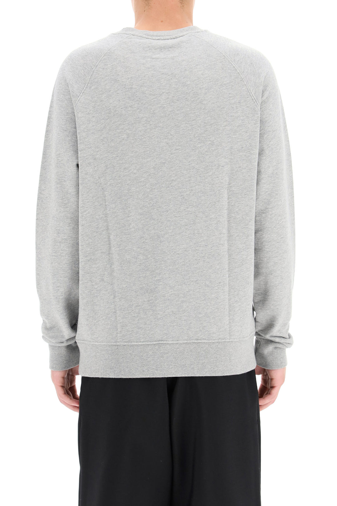 Tricolor Fox Patch Sweatshirt - Maison Kitsune - Men