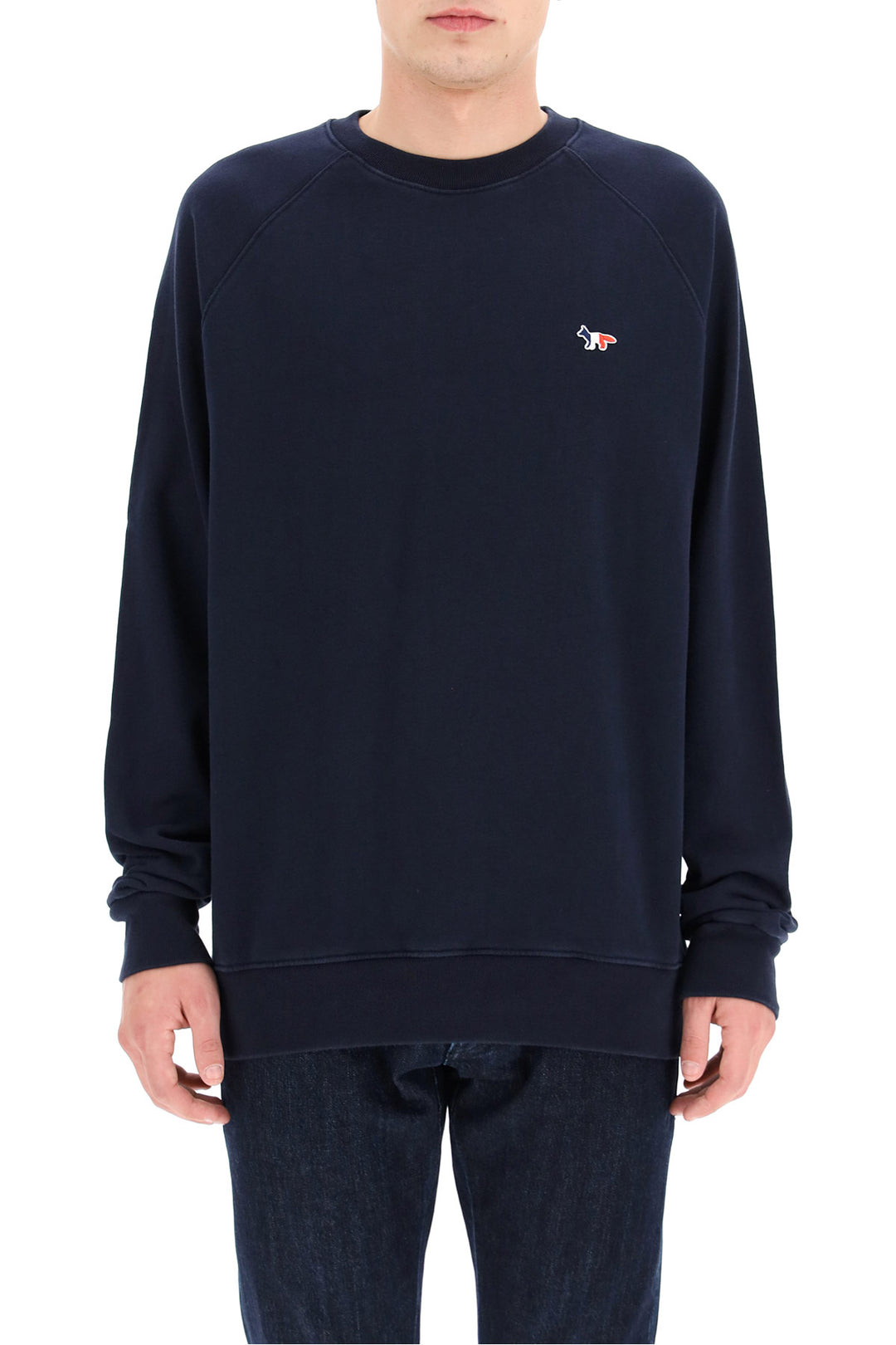 Tricolor Fox Sweatshirt - Maison Kitsune - Men