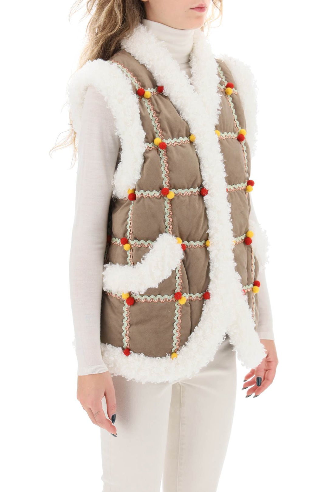 Folk Keptar Down Jacket - Ienki Ienki - Women