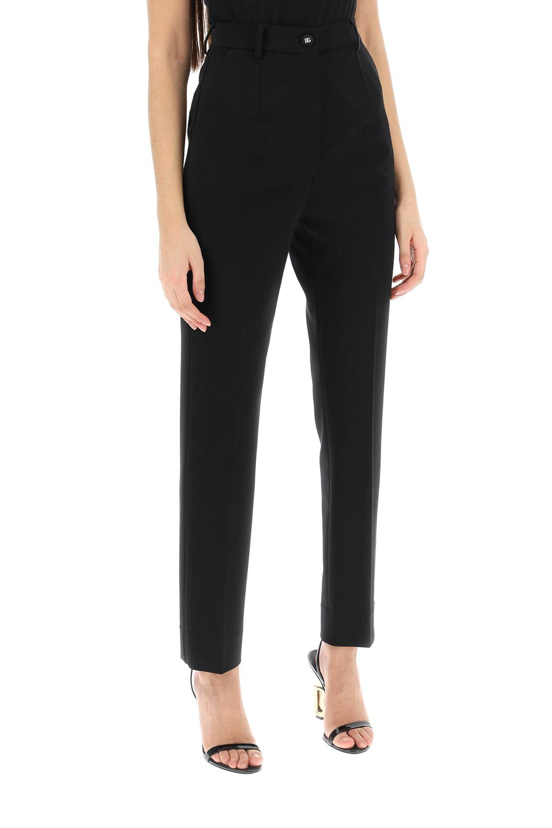 Milano Stitch Cigarette Pants - Dolce & Gabbana - Women