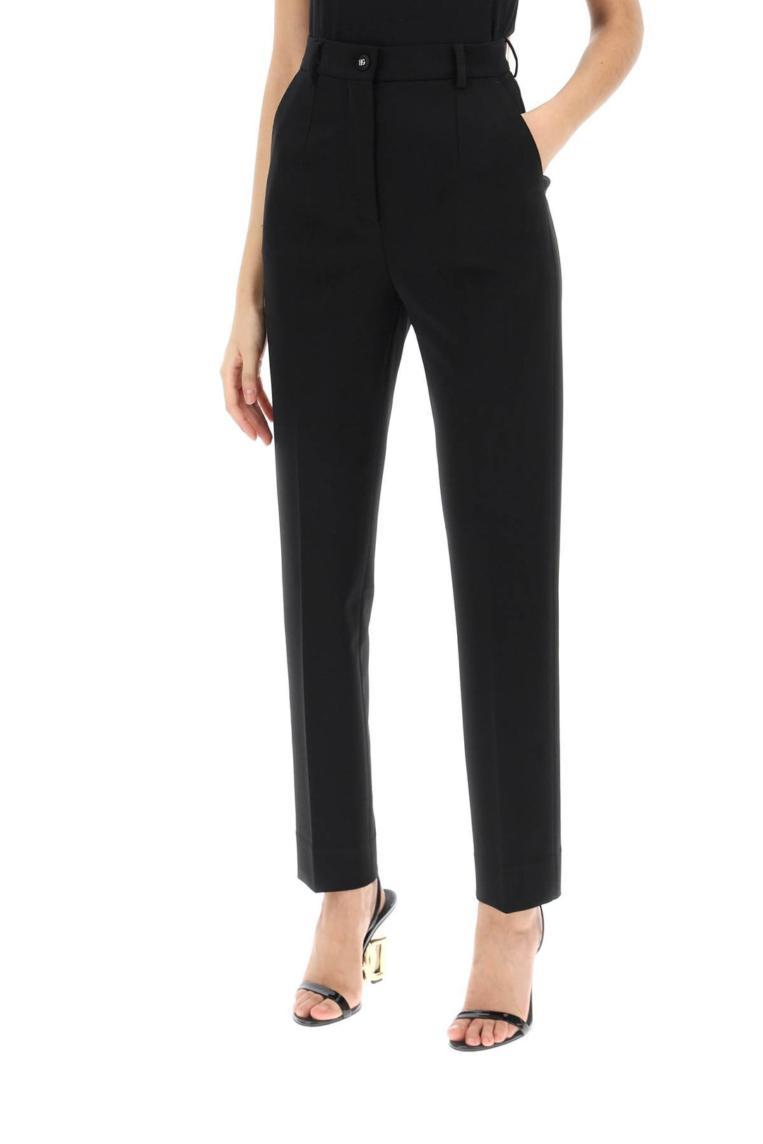 Milano Stitch Cigarette Pants - Dolce & Gabbana - Women