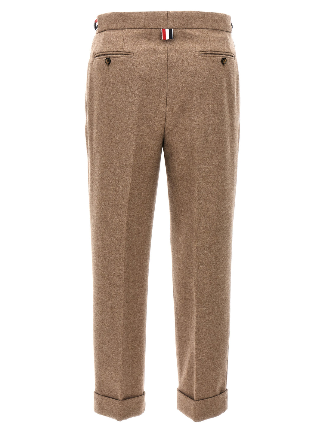 Wool Pants Beige