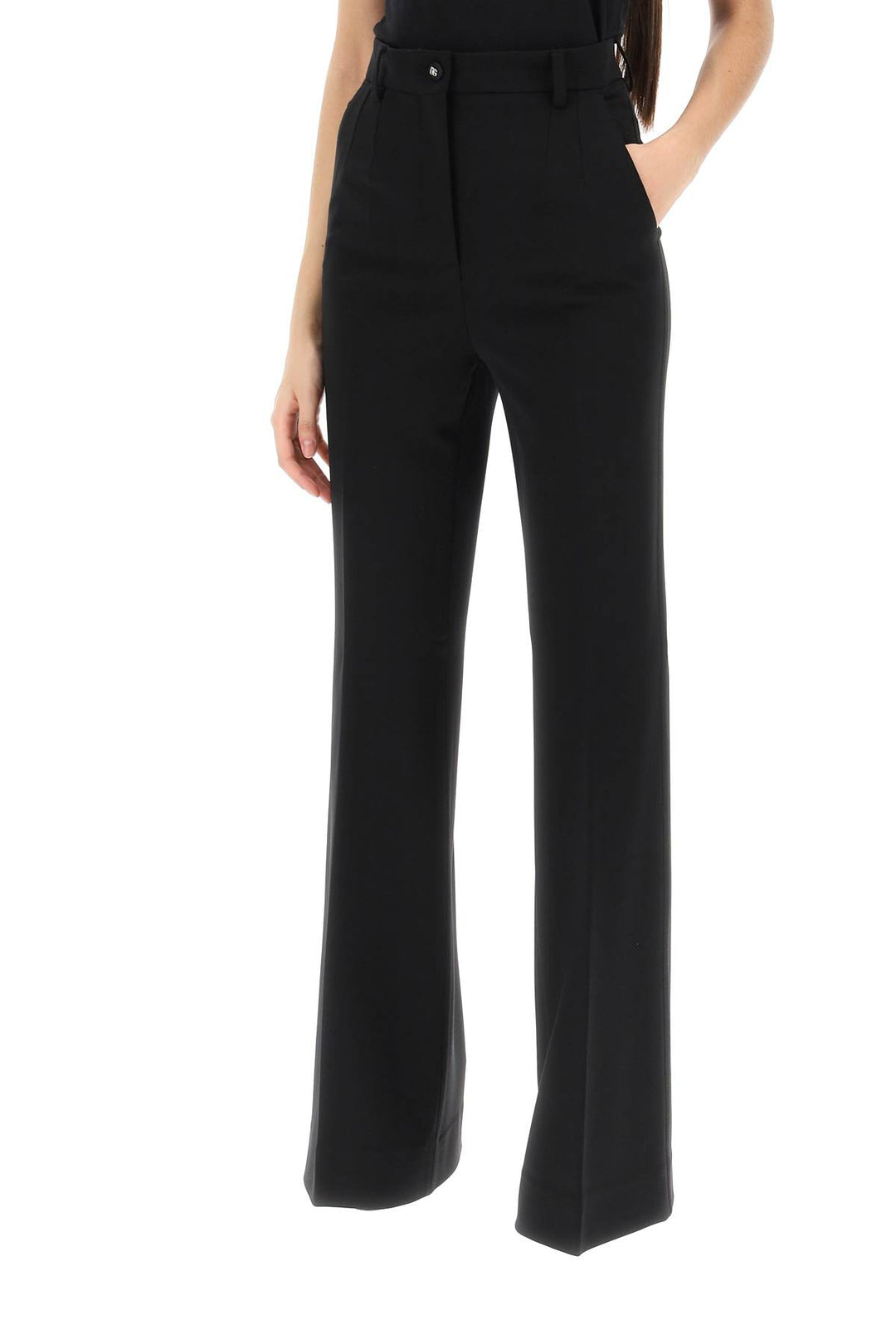 Milano Stitch Flared Pants - Dolce & Gabbana - Women