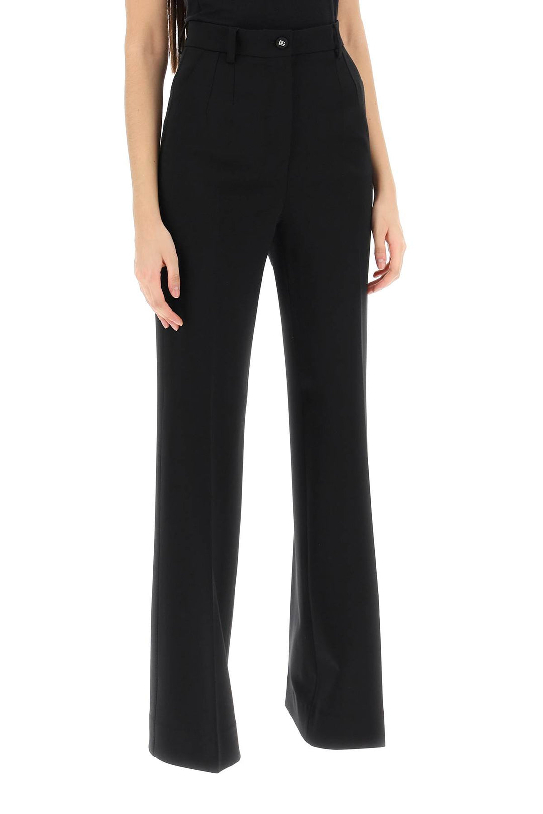 Milano Stitch Flared Pants - Dolce & Gabbana - Women