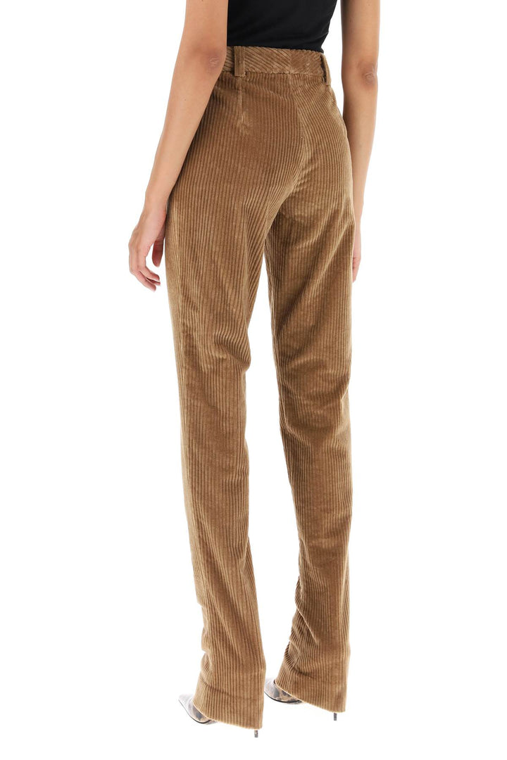 Corduroy Trumpet Pants - Dolce & Gabbana - Women