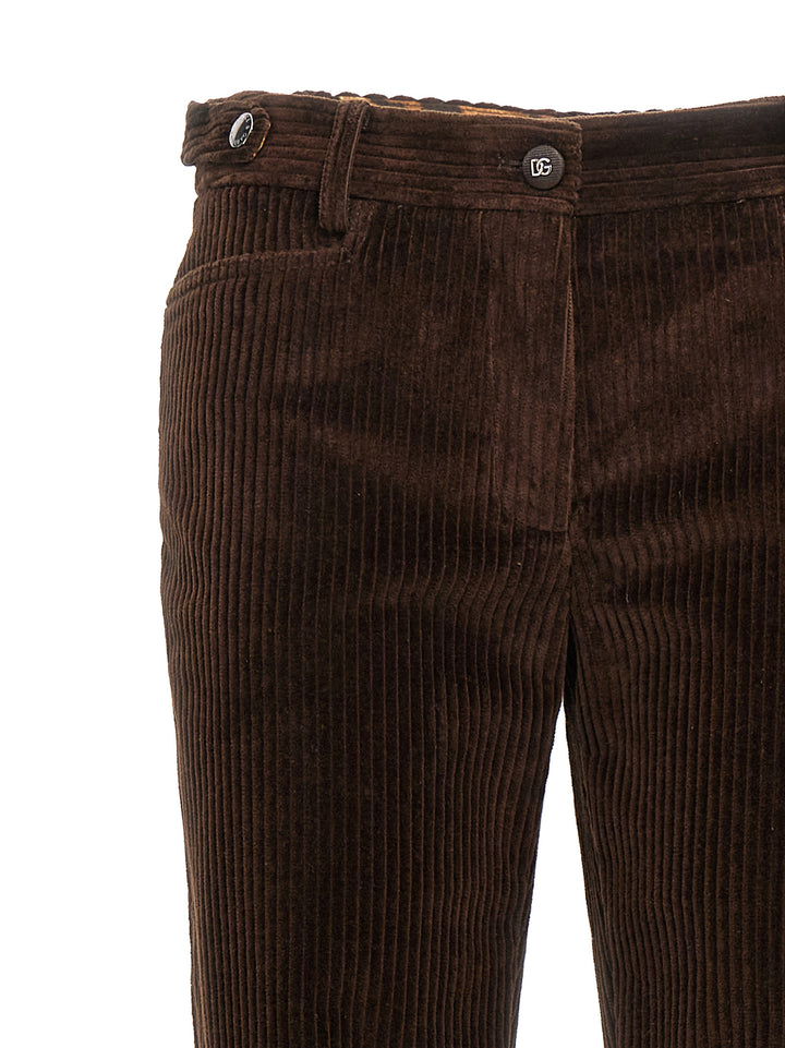 Corduroy Pants Brown