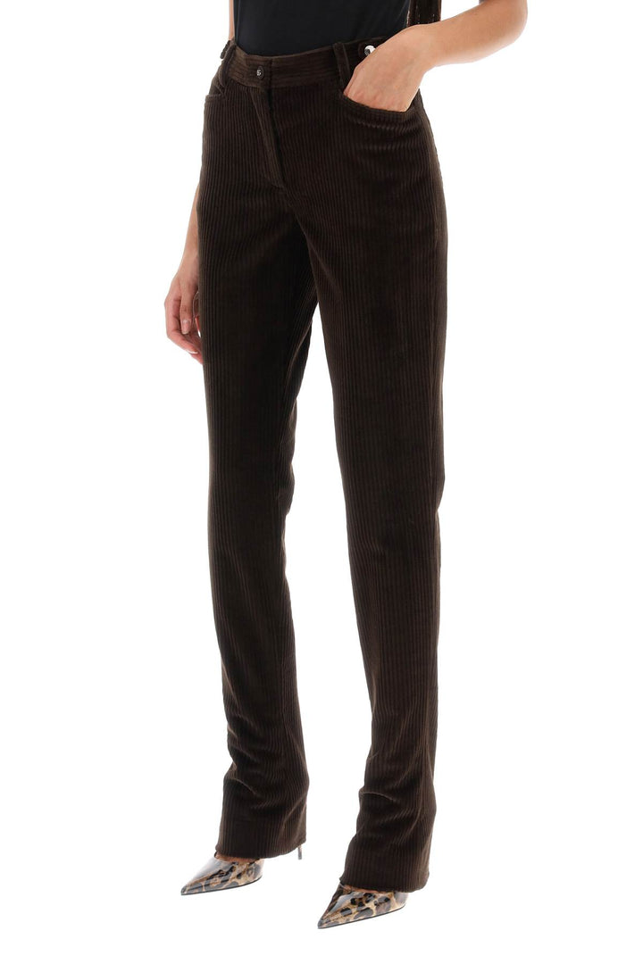 Bell Bottom Corduroy Pants - Dolce & Gabbana - Women