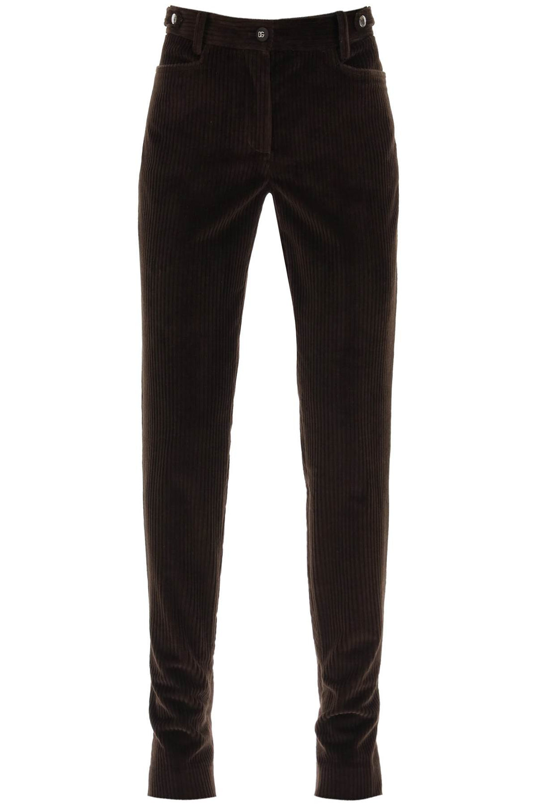 Bell Bottom Corduroy Pants - Dolce & Gabbana - Women