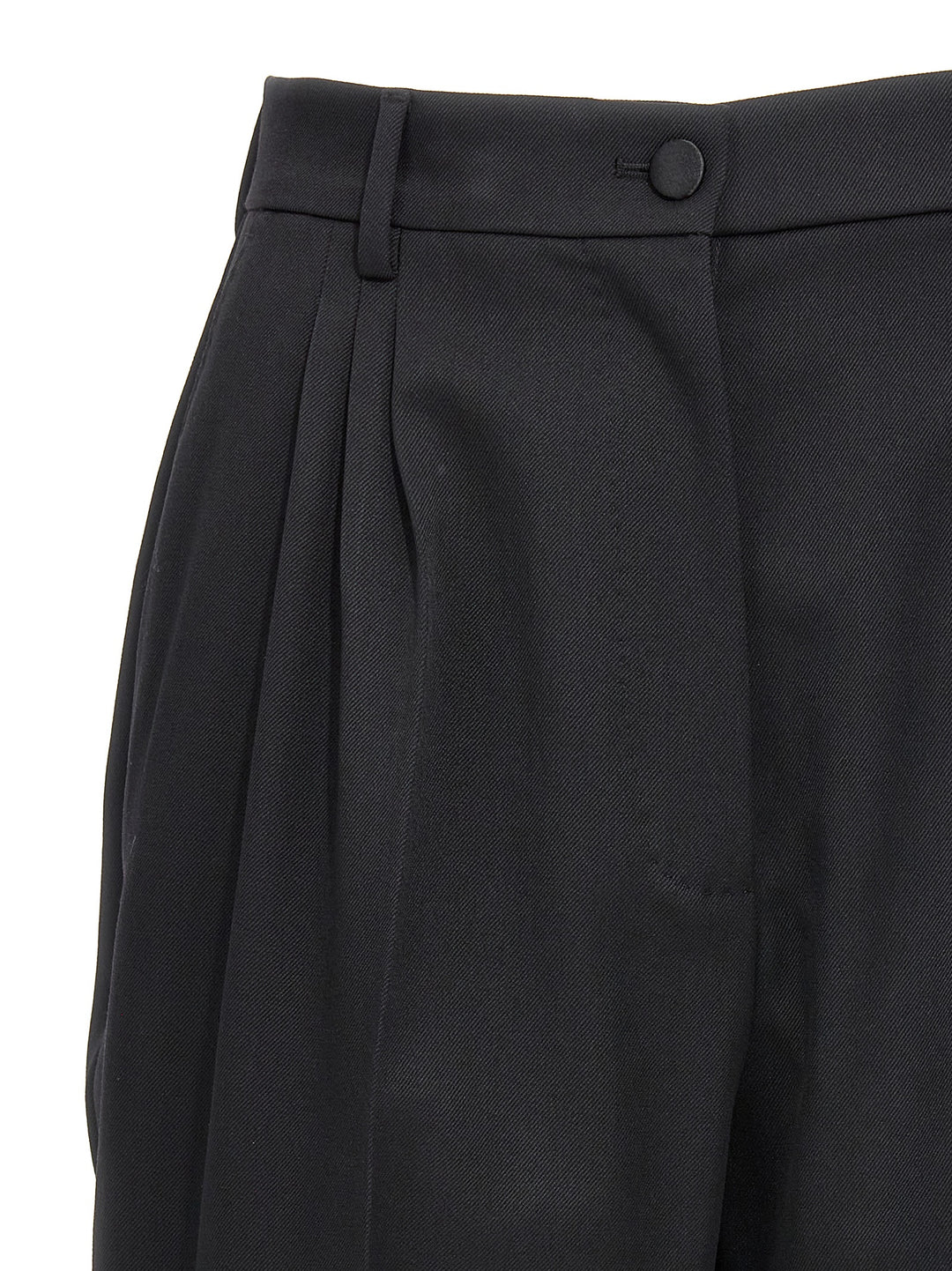 Gabardine Bermuda Shorts Bermuda, Short Black