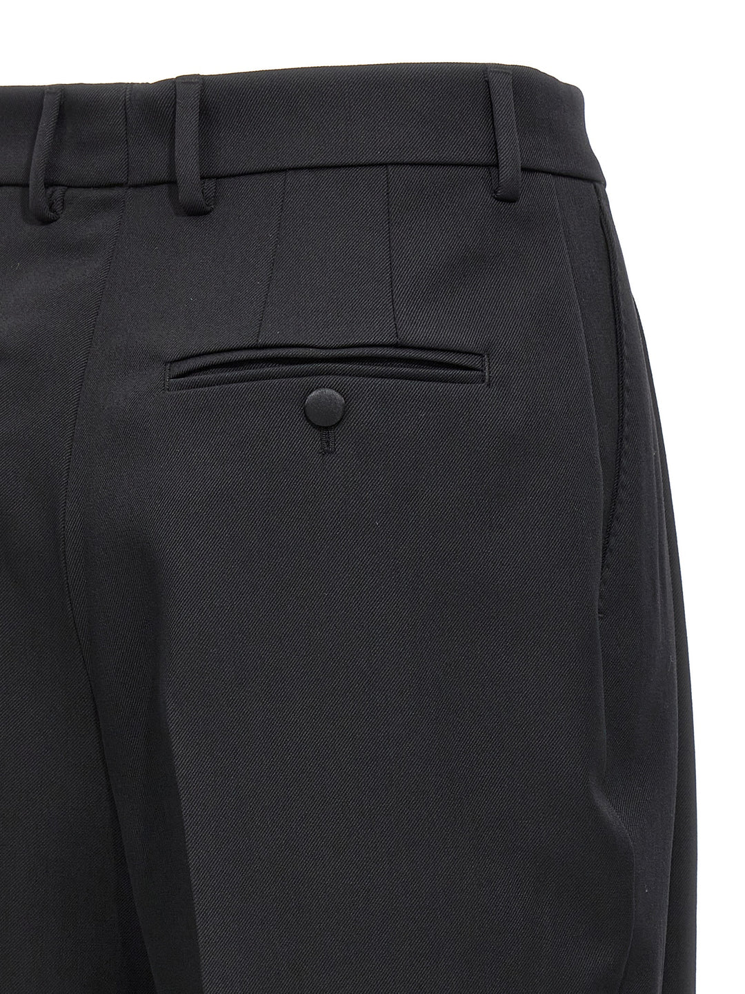 Gabardine Bermuda Shorts Bermuda, Short Black