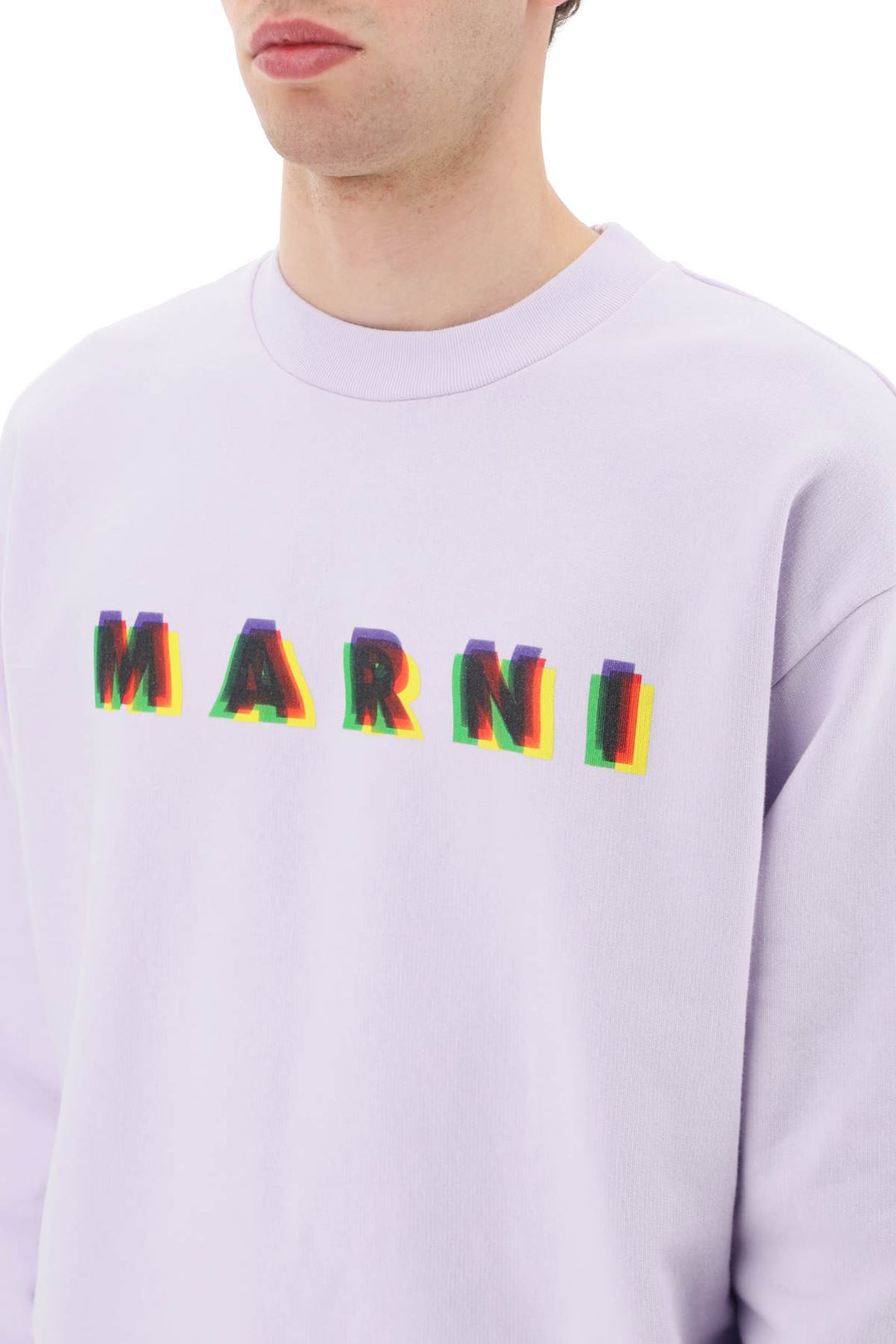 Logo Printed Sweatshirt - Marni - Men