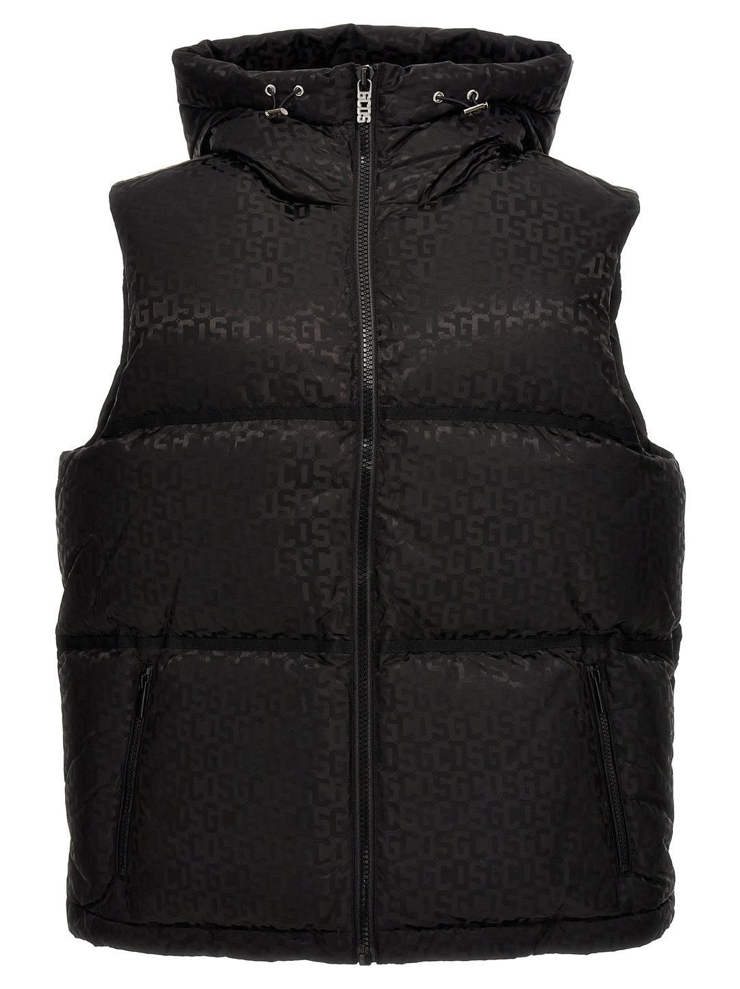 All Over Logo Giler Gilet Black