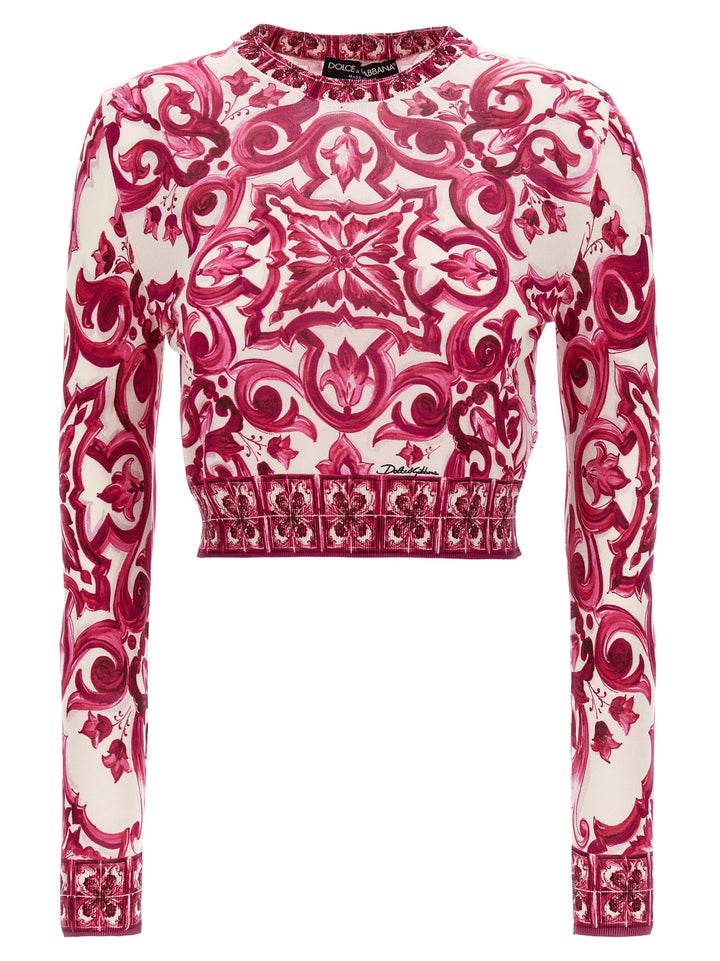 Maiolica Sweater Sweater, Cardigans Fuchsia