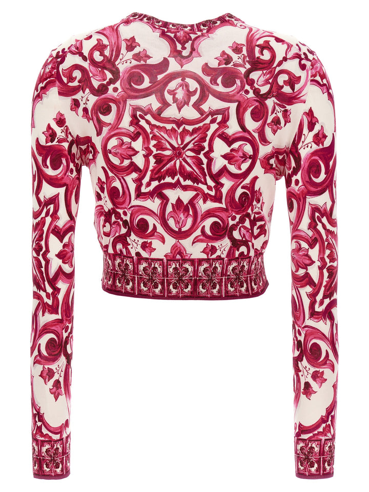 Maiolica Sweater Sweater, Cardigans Fuchsia