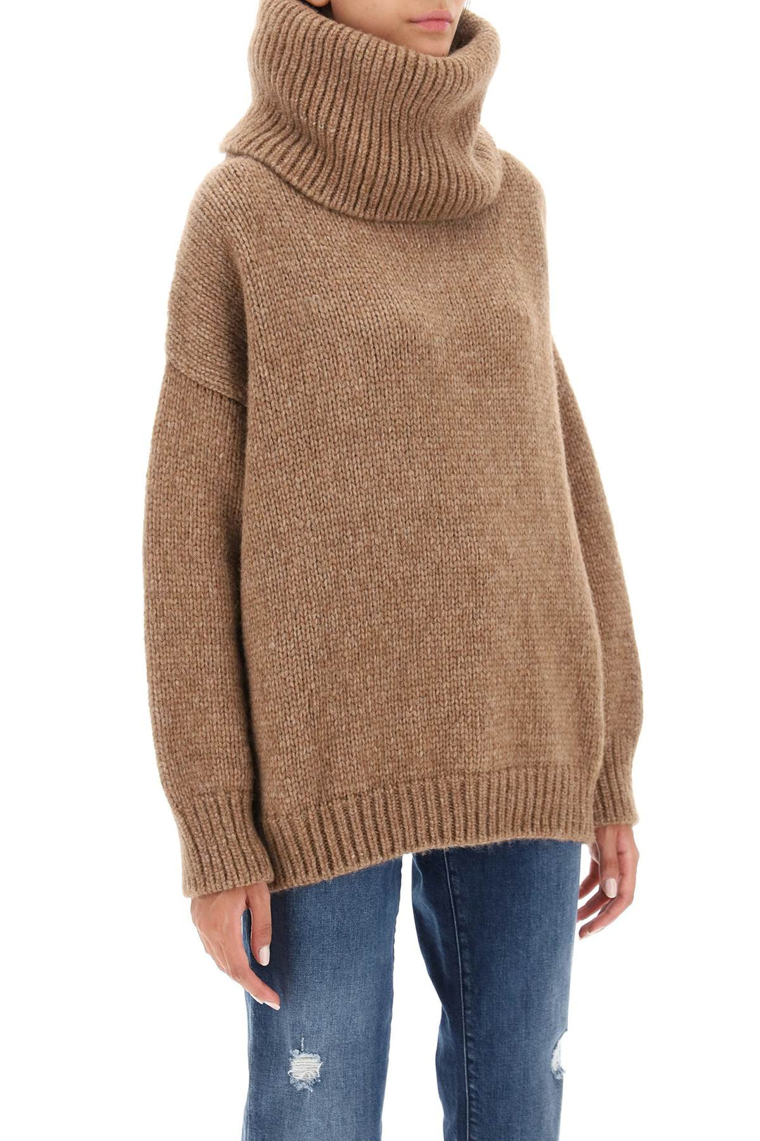 Oversized Llama Sweater - Dolce & Gabbana - Women