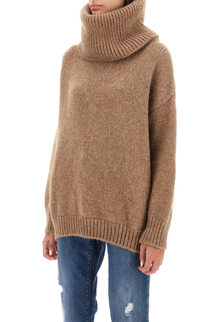 Oversized Llama Sweater - Dolce & Gabbana - Women