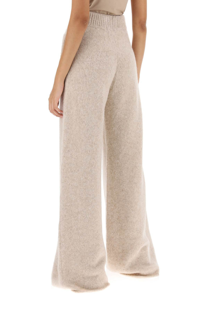 L Lama Knit Flared Pants - Dolce & Gabbana - Women