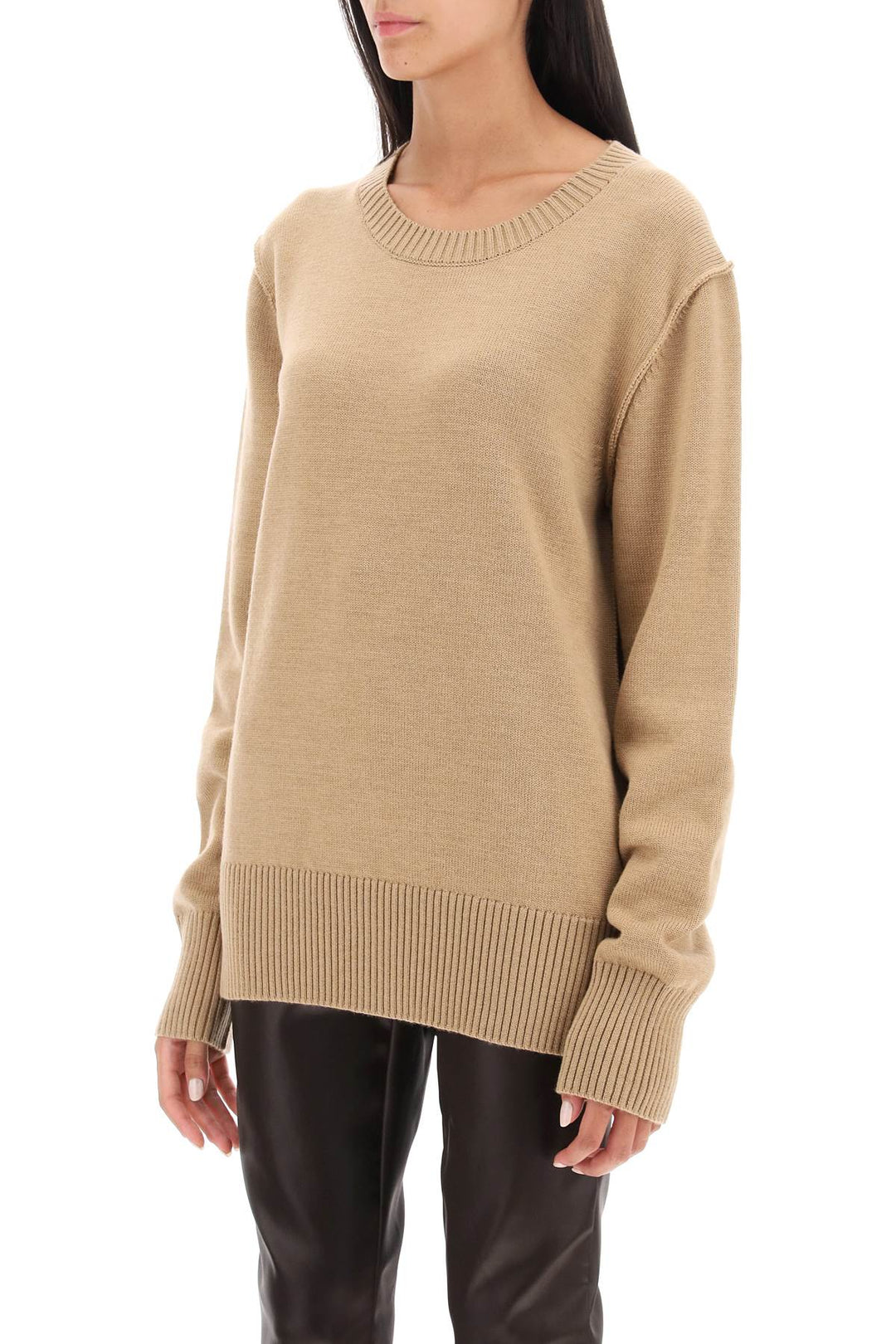 Oversized Wool Sweater - Dolce & Gabbana - Women