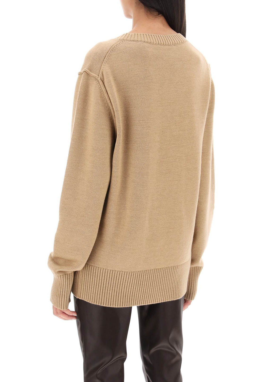 Oversized Wool Sweater - Dolce & Gabbana - Women