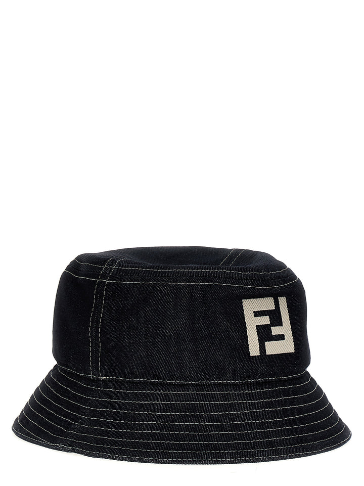 Bucket Logo Hat Hats Blue