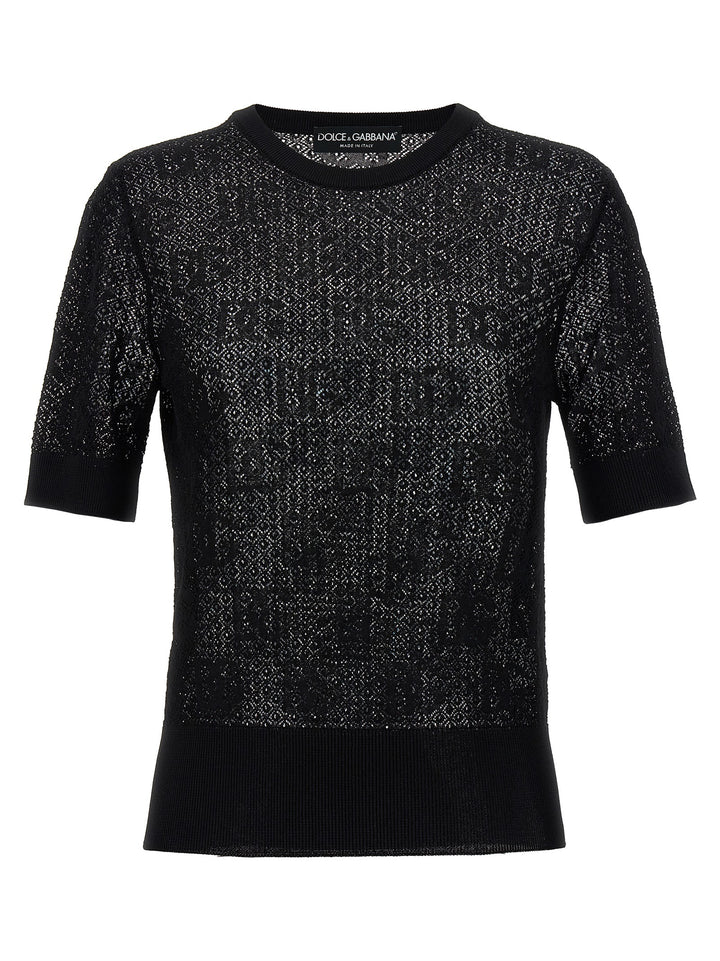 Knit Top Tops Black