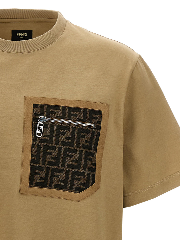 Ff T-Shirt Beige