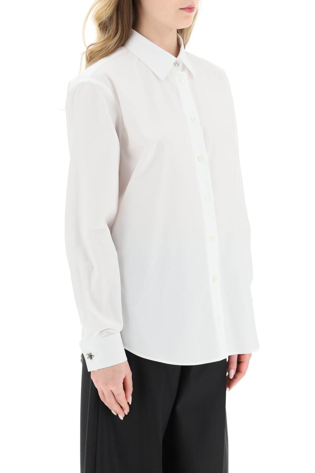 Shirt With Jewel Buttons - N.21 - Women