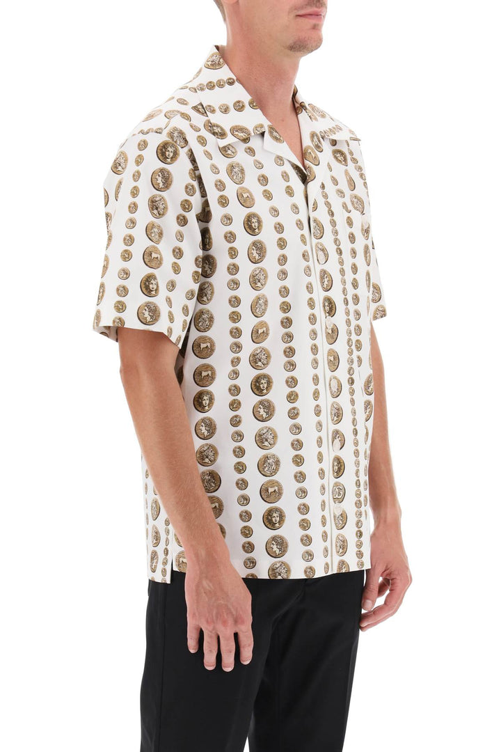 Coin Print Short Sleeve Shirt - Dolce & Gabbana - Men