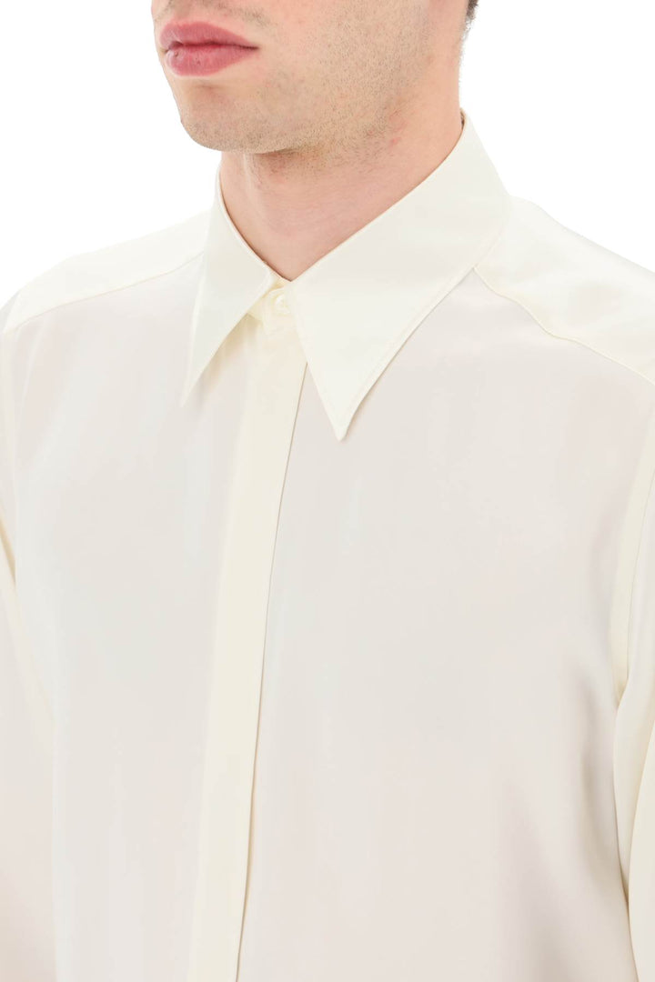 Satin 'Martini' Shirt - Dolce & Gabbana - Men