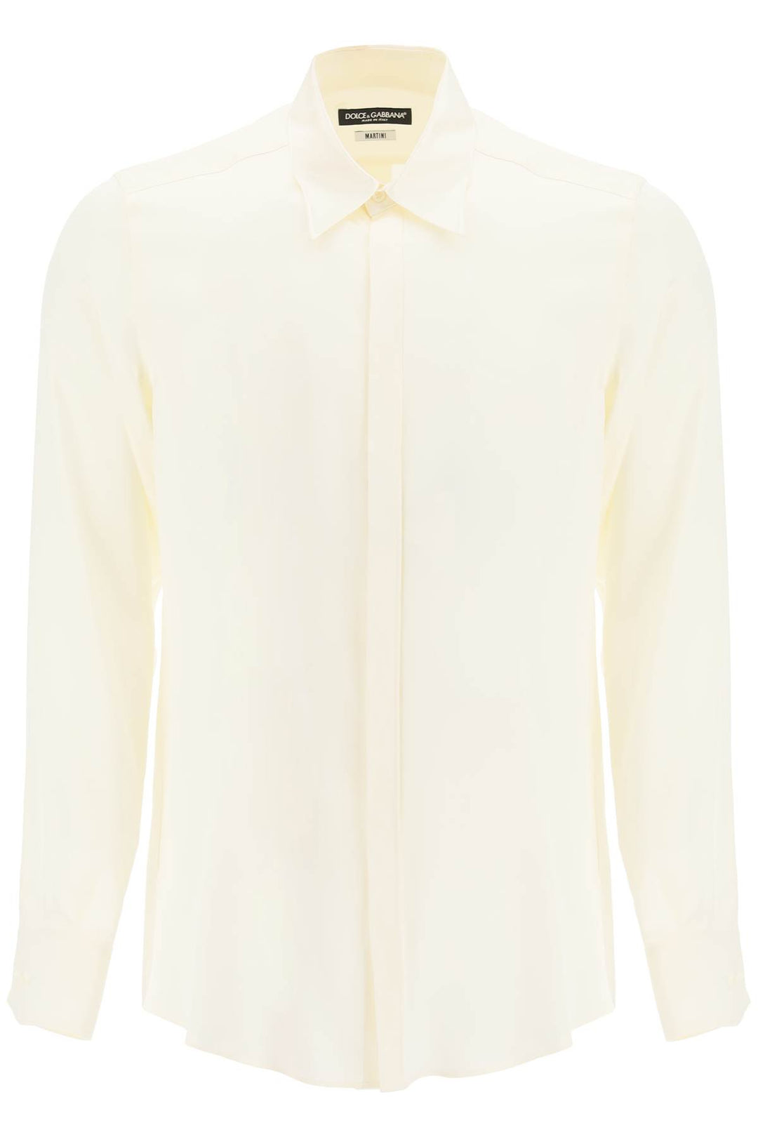 Satin 'Martini' Shirt - Dolce & Gabbana - Men