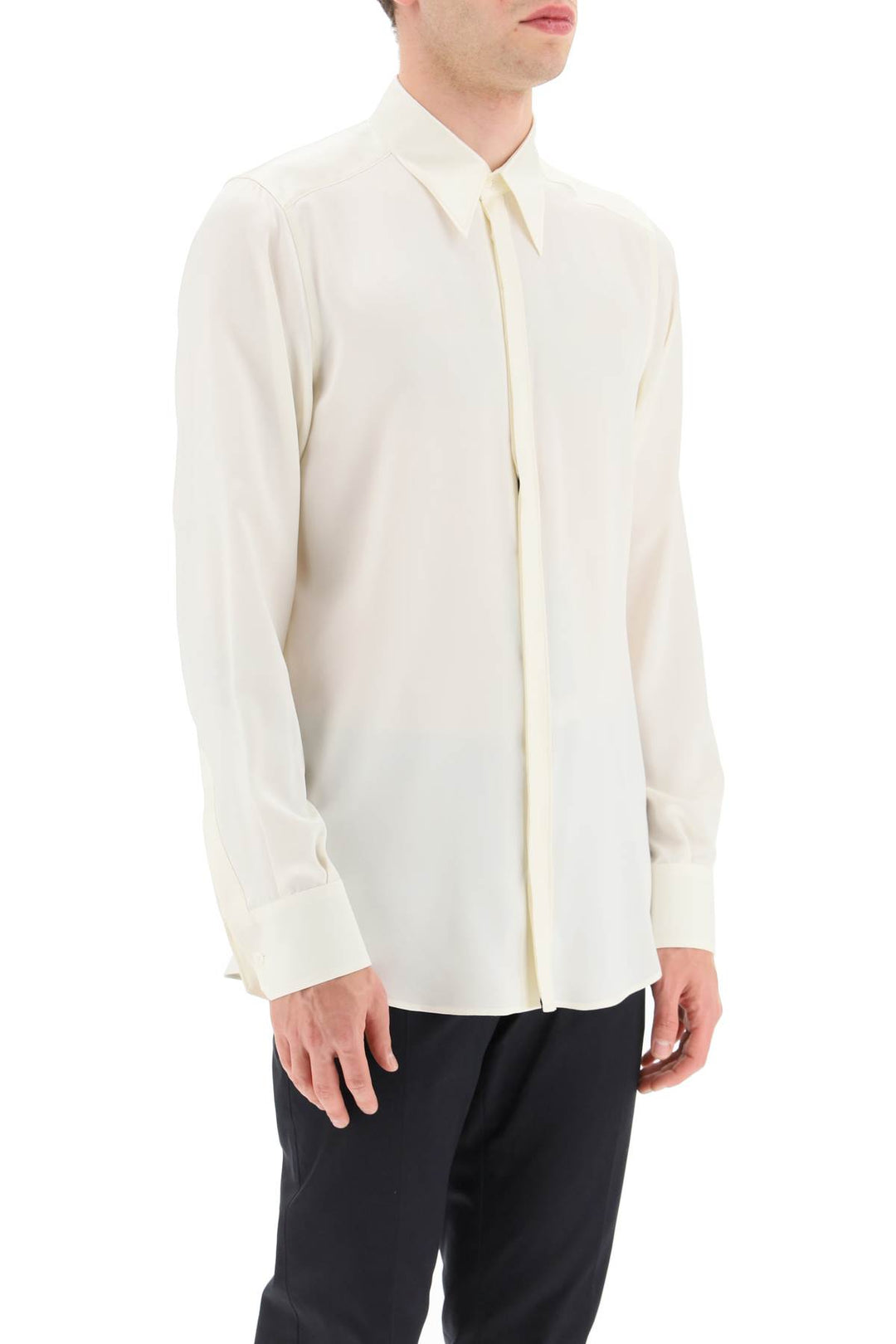 Satin 'Martini' Shirt - Dolce & Gabbana - Men