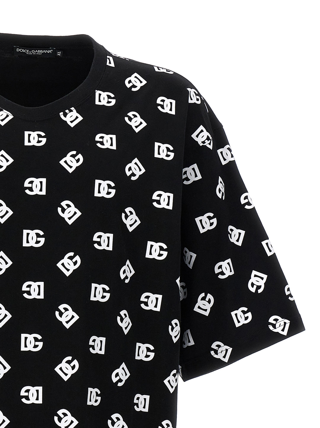 Logo Print T-Shirt White/Black