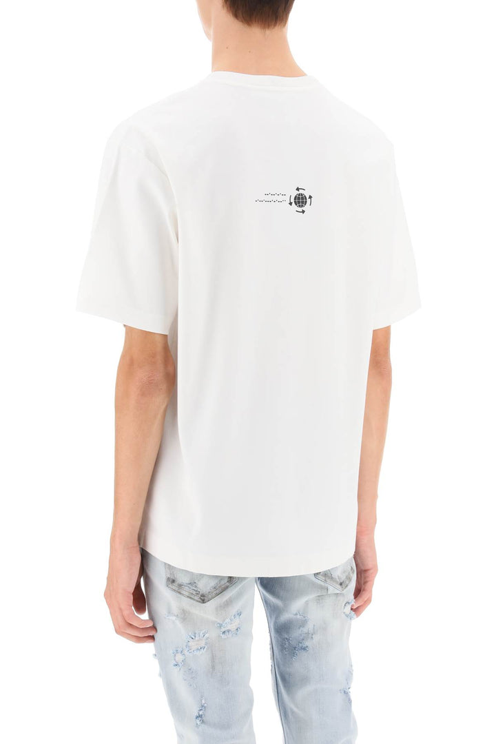 T Shirt With Embroidery And Prints - Dolce & Gabbana - Men