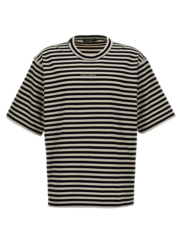 Striped T-Shirt White/Black